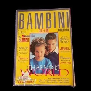 BAMBINI COLLEZIONI Spring/Summer 1997 Italian/English 10th Anniversary Issue #17